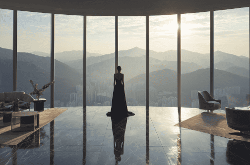 조경 특화 공간과 단지 내부 설계 흐름을 보여주는 이미지 컷